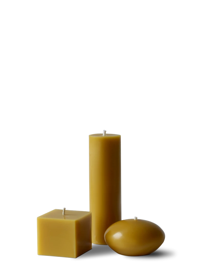 Bzzwax & Co. New Arrivals Organic Beeswax Candles - Geometric 3 Bzzwax & Co. New Arrivals Organic Beeswax Candles - Geometric