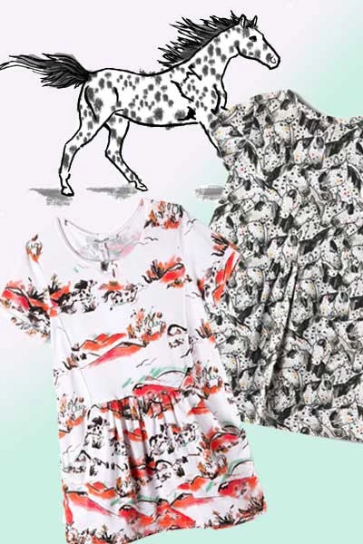 Art & Eden Organic Cotton Dress Annabelle Carousel - 6 Mo. To 24 Mo. Baby - 3 Mo. To 24 Mo. 4 Art & Eden Organic Cotton Dress Annabelle Carousel - 6 Mo. To 24 Mo. Baby - 3 Mo. To 24 Mo.