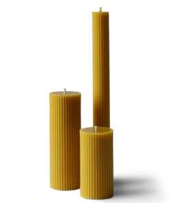 Bzzwax & Co. Organic Beeswax Candles - Cylinders