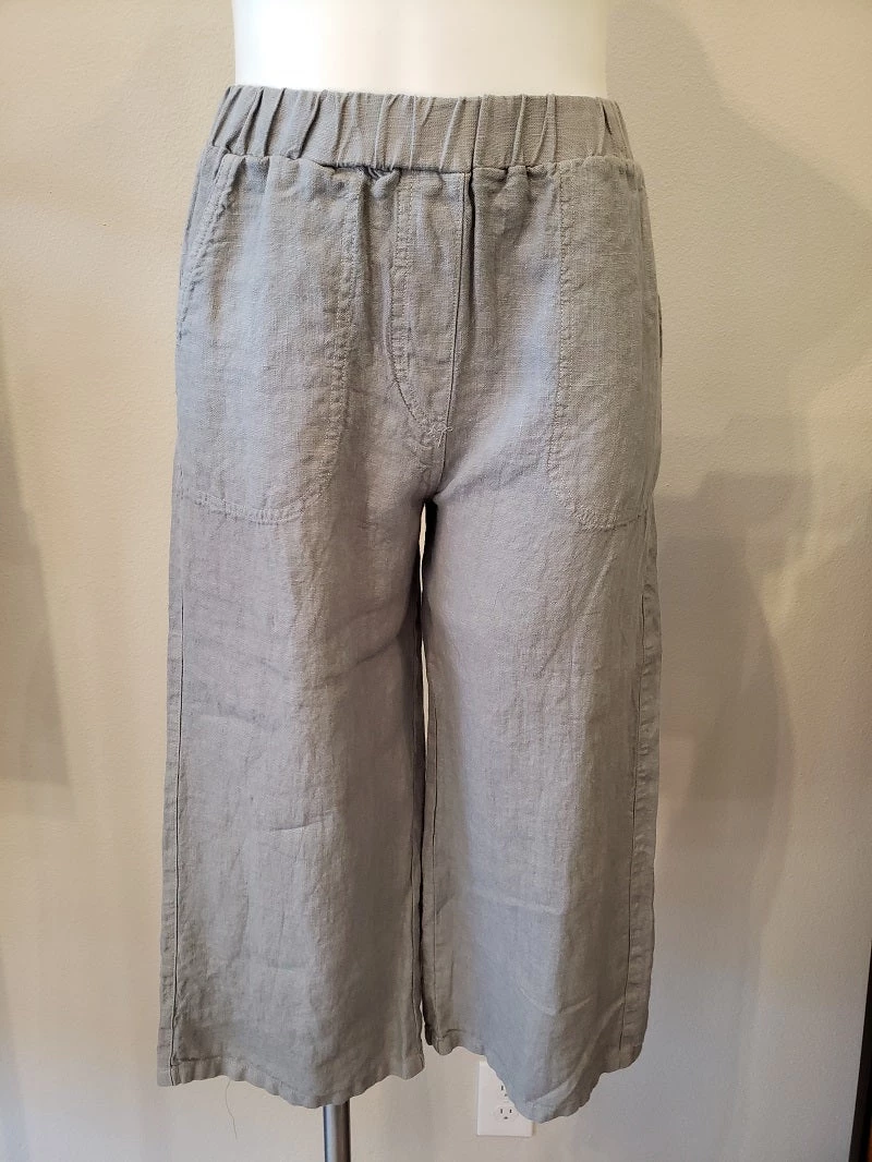 Cutloose Easy Crop Linen Pants 4 Cutloose Easy Crop Linen Pants