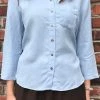 Cutloose Tencel 3/4 Sleeve Button-Down Shirt