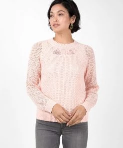 Indigenous Sweaters, Jackets, Coats Organic Cotton Boucle Knit Sweater