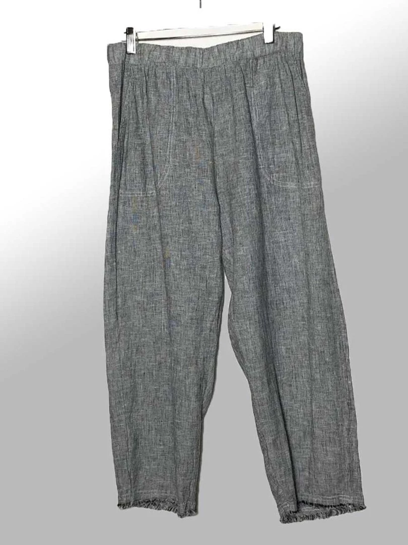 Cutloose Easy Crop Linen Pants 7 Cutloose Easy Crop Linen Pants