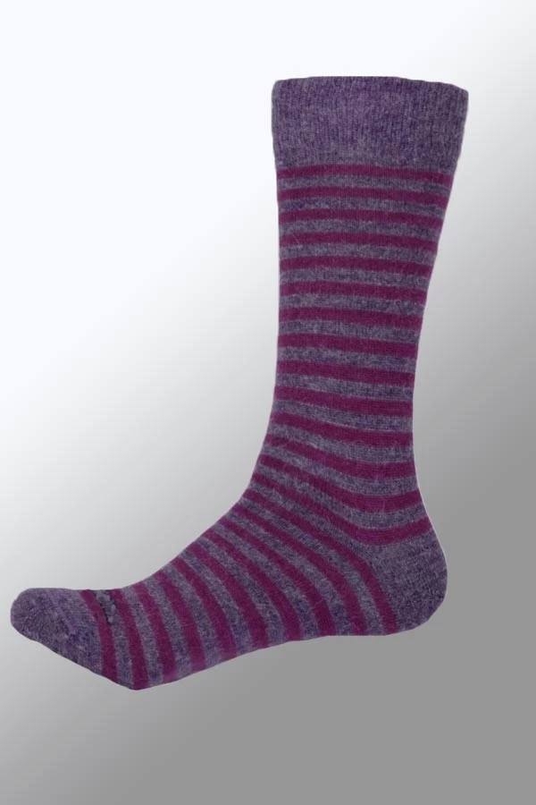 Tey Art Alpaca Blend Socks -Stripes 3 Tey Art Alpaca Blend Socks -Stripes
