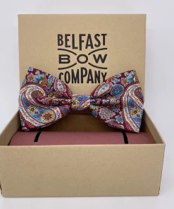 Belfast Bow Liberty Of London Bow Tie - Paisley