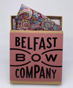 Belfast Bow Liberty Of London Bow Tie - Paisley