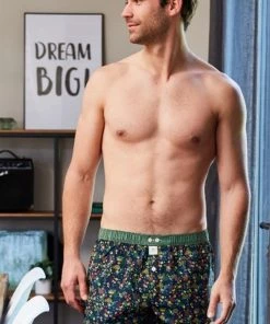 Billybelt Underwear Men's Organic Cotton Boxers - Flores