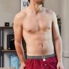 Billybelt Men's Organic Cotton Boxers - Red Shadow Underwear