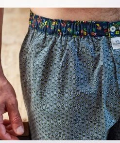 Billybelt Underwear Men's Organic Cotton Boxers - Zen Grey