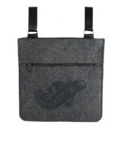 Panabo Wool Felt Messenger Bag - Corrine Hunt