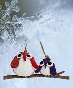 Marquet Handmade Owl Family Household Items