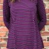 Cutloose Fleece Long Sleeve Shirt - Striped 2 Cutloose Fleece Long Sleeve Shirt - Striped
