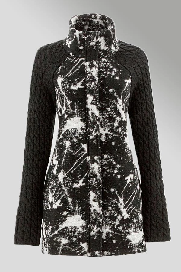 Icelandic Design Sweaters, Jackets, Coats Swing Coat - Karolina 4 Icelandic Design Sweaters, Jackets, Coats Swing Coat - Karolina