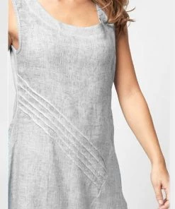 Italian Linen Dress By Inizio -Whisper New Arrivals