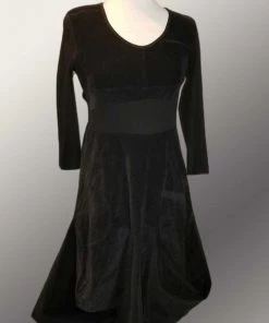 Corduroy Dress By Inizio - Magic With 3/4 Sleeve (M Only)