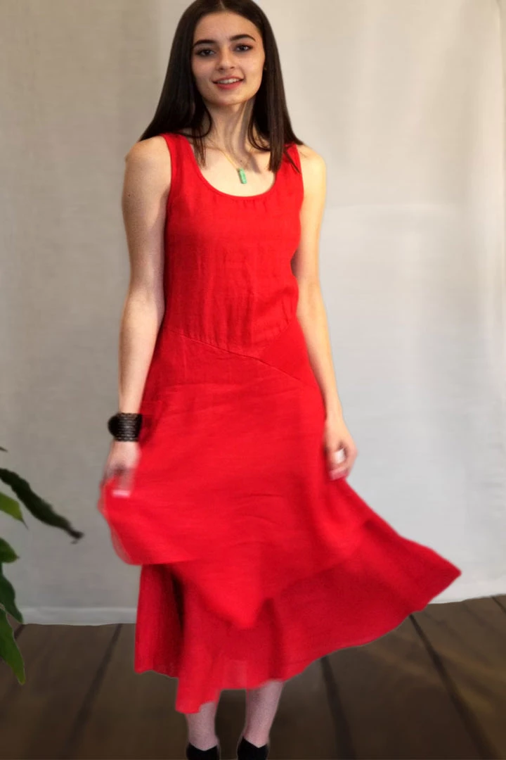 Italian Linen Dress By Inizio - Flutter Dresses 9 Italian Linen Dress By Inizio - Flutter Dresses