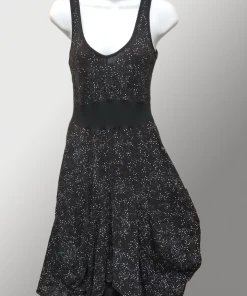 New Arrivals Linen Magic Dress From Inizio - Stripe Bliss Or Dots