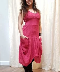 Italian Linen Dress By Inizio - Magic Sleeveless Dresses