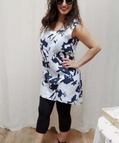 Floral Dress Tunic - Luca Vanucci