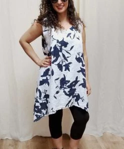 Floral Dress Tunic - Luca Vanucci