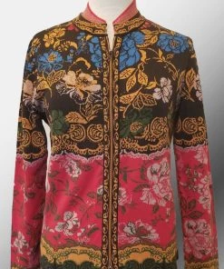 Organic Cotton Zipped Cardigan From Ivko Sweaters, Jackets, Coats