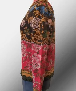 Organic Cotton Zipped Cardigan From Ivko Sweaters, Jackets, Coats