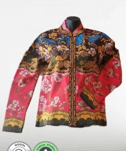 Organic Cotton Zipped Cardigan From Ivko Sweaters, Jackets, Coats