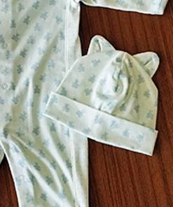 Kissy Kissy Baby Organic Cotton Playsuit - Mini Bear Print