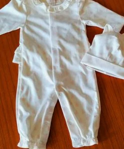 Kissy Kissy Baby Organic Cotton Playsuit - Mini Bear Print