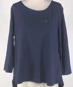 Cutloose Cotton And Linen Blend Top - Long Sleeve