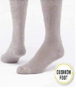 Maggie's Cushioned Organic Cotton Crew Socks