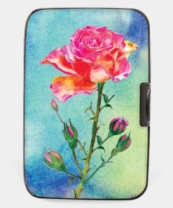 Monarque Bags Armored Wallet RFID Protection - Floral