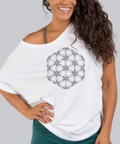 Soul Flower Dolman Top Short Sleeves