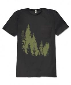 Soul Flower Men's T-shirt - Pine Forest