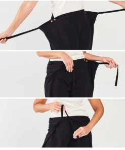 Maggie's Organic Cotton Wrap Pants Skirt, Pants