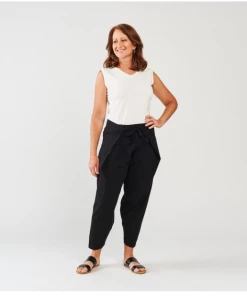 Maggie's Organic Cotton Wrap Pants Skirt, Pants