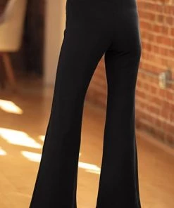 Blue Canoe Ponte Pants - Flared Leg