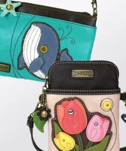 Chala Vegan Leather Purse - Phone Cross Body-vertical Bags