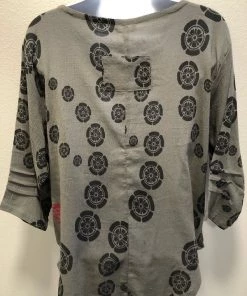 Yasuko New Arrivals Printed Light Cotton Blouse - Kamon CK 176