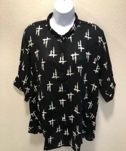 Yasuko Buttoned Jacket - Kasuri Ks 190