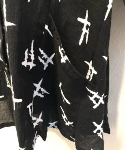 Yasuko Buttoned Jacket - Kasuri Ks 190