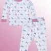 Under The Nile Organic Long Johns (PJs) Set Baby - 3 Mo. To 24 Mo.