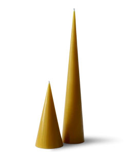 Bzzwax & Co. New Arrivals Organic Beeswax Candles - Cones