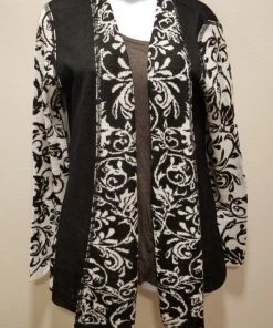 Tey Art Sweaters, Jackets, Coats Alpaca Intarsia Jacket - Zelda