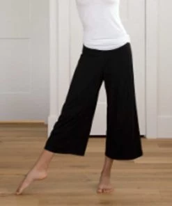 Echo Verde Bamboo Wide Leg Capri - Floral Skirt, Pants 8 Echo Verde Bamboo Wide Leg Capri - Floral Skirt, Pants