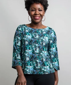 Blue Sky New Arrivals Jolly Top 3/4 Sleeve