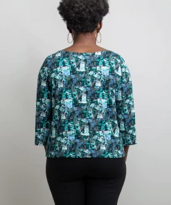 Blue Sky New Arrivals Jolly Top 3/4 Sleeve