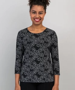 Blue Sky Bamboo Viscose Top - Margorie New Arrivals