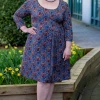 Blue Sky Dress 3/4 Sleeve - Judy