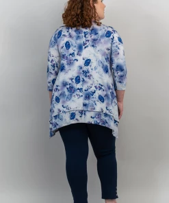 Blue Sky Layered Tunic 3/4 Sleeve - Kindness New Arrivals 10 Blue Sky Layered Tunic 3/4 Sleeve - Kindness New Arrivals